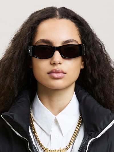Palm Angels Angel Sunglasses Slnecne Okuliare Panske Čierne Tmavo Siva | SK-097783