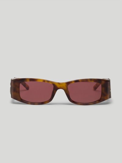 Palm Angels Angel Sunglasses Slnecne Okuliare Damske Hnede Nachový | SK-331256