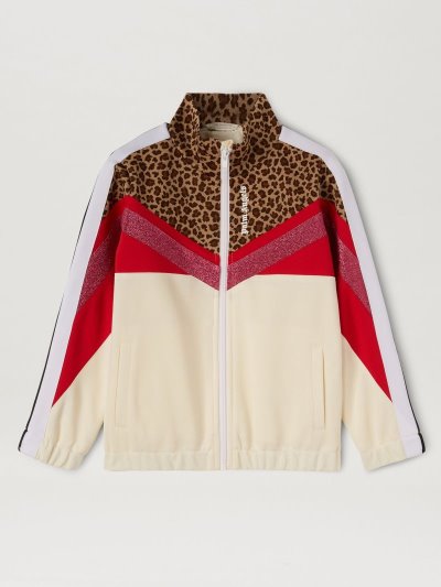 Palm Angels Animalier Tracking Jackets Bundy Detske Biele | SK-677753