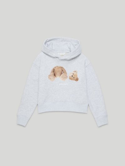 Palm Angels Bear Hoodie Mikiny S Kapucňou Detske Siva Hnede | SK-071658