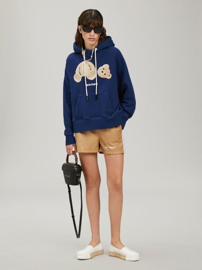 Palm Angels Bear Hoodie Mikiny S Kapucňou Damske Námornícka Modrá Modre Hnede | SK-424296