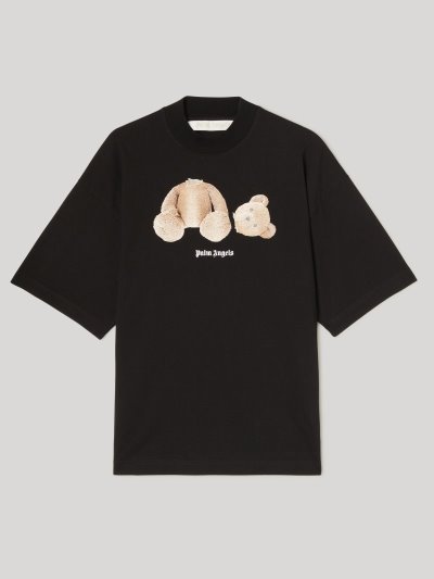 Palm Angels Bear Kratke-sleeve T Shirt Tricko Damske Čierne Hnede | SK-629049