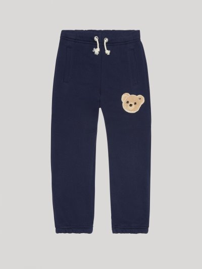 Palm Angels Bear Sweatpants Nohavice Detske Námornícka Modrá Modre Hnede | SK-832405