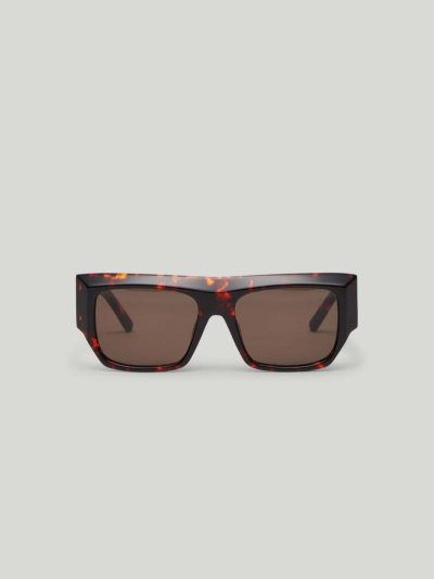 Palm Angels Blanca Sunglasses Slnecne Okuliare Damske Tmavo Hnede | SK-383663