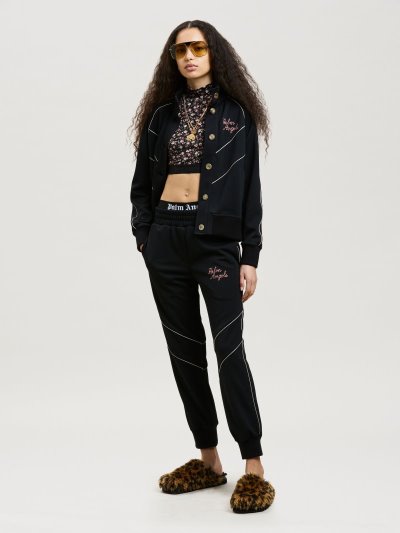 Palm Angels Buttoned Tracking Jackets Mikiny Damske Čierne | SK-715277