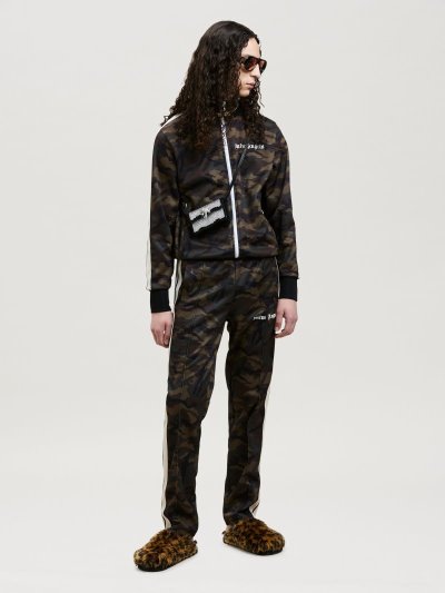 Palm Angels Camo Tracking Pants Sportove Nohavice Panske Čierne | SK-085036