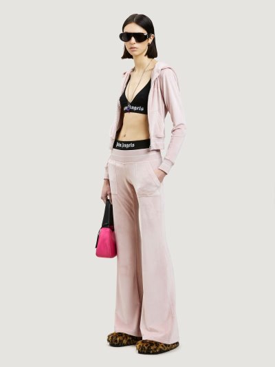 Palm Angels Chenille Low Pásom Pants Nohavice Damske Ruzove | SK-861056
