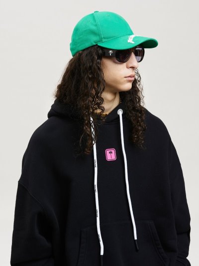 Palm Angels Curved Logo Caps Klobuky Panske Zelene Biele | SK-337510