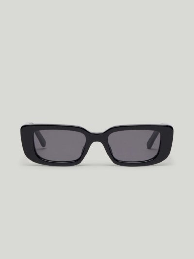 Palm Angels Giorgina Sunglasses Slnecne Okuliare Damske Čierne Tmavo Siva | SK-522372