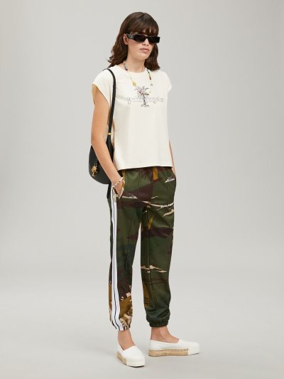 Palm Angels Hobo Bag Taška Cez Rameno Damske Čierne Zlate | SK-981499