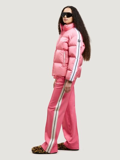 Palm Angels Loose Tracking Pants Sportove Nohavice Damske Ruzove | SK-583535