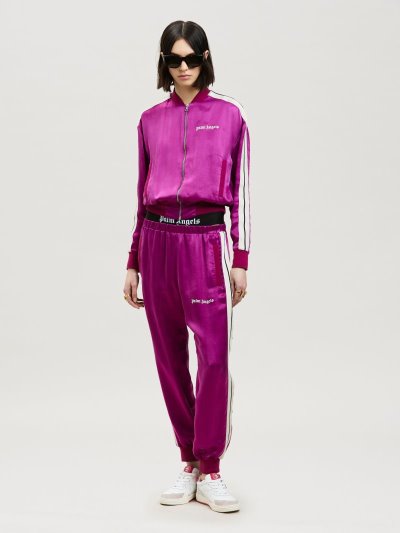 Palm Angels Luxury Tracking Bomber Jacket Mikiny Damske Bordove Bordove | SK-076494