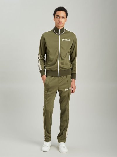 Palm Angels Military Tracking Jackets Mikiny Panske Biele | SK-310978