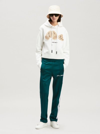 Palm Angels Palm Bear Hoodie Mikiny S Kapucňou Damske Biele Hnede | SK-288666