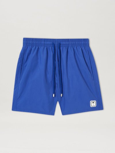 Palm Angels Paxvilebrequin Patch Swimwear Swim Shorts Panske Modre | SK-044583