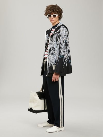 Palm Angels Tracking Belt Pants Sportove Nohavice Panske Námornícka Modrá Modre Červené | SK-112767
