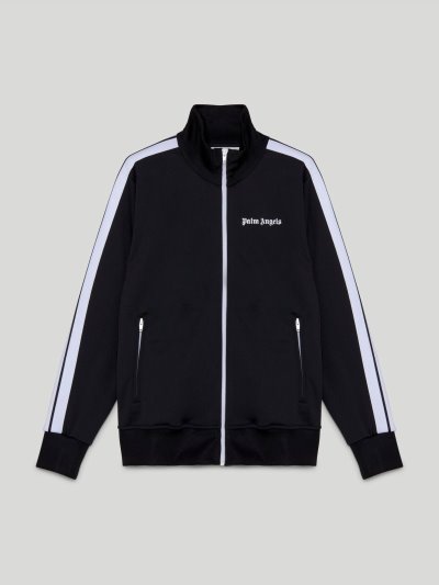 Palm Angels Tracking Jackets Mikiny Damske Čierne Biele | SK-890220
