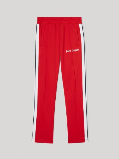 Palm Angels Tracking Pants Sportove Nohavice Panske Červené Biele | SK-576260